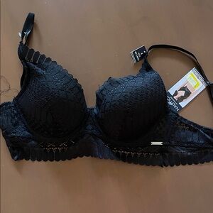 Nautica Black Lace Bra